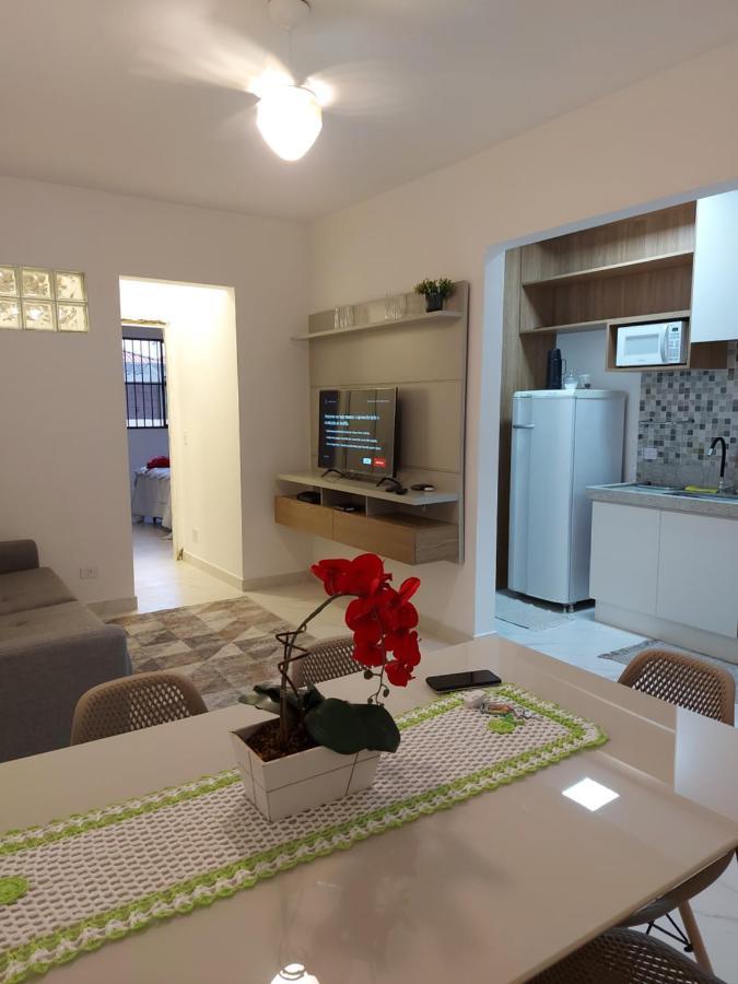 Apto Aconchegante Pe Na Areia Guaruja Ngoại thất bức ảnh