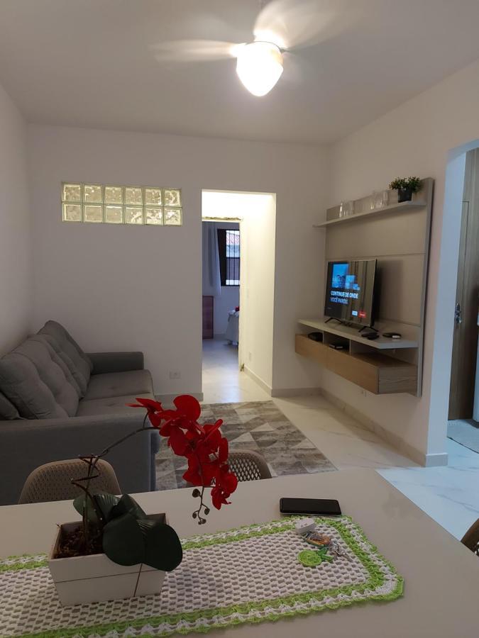 Apto Aconchegante Pe Na Areia Guaruja Ngoại thất bức ảnh